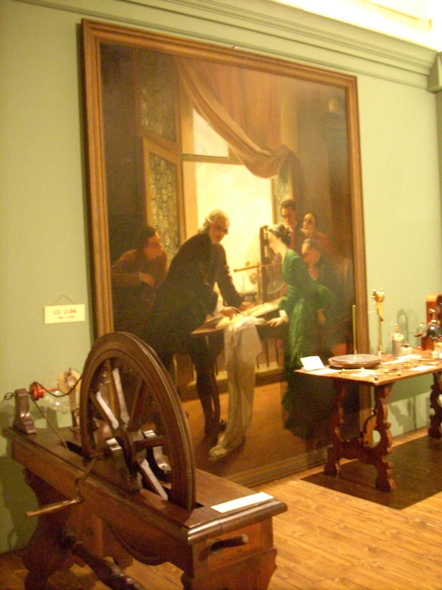 Luigi Galvani, esperimenti sulla rana (1862) by A.Muzzi, Bologna - 1.JPG